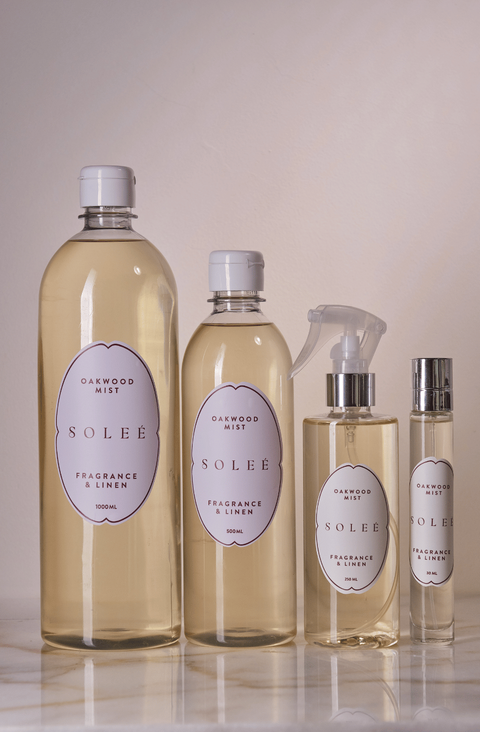 Refill Soleé - Home Fragrance & Linen Oakwood Mist