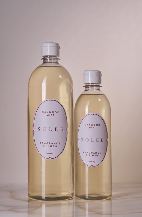 Refill Soleé - Home Fragrance & Linen Oakwood Mist